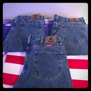 Set Of 3 Wrangler Jeans